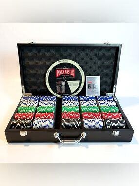World Series of Poker (WSOP) Professional 500-Piece Poker Chip Set With Case